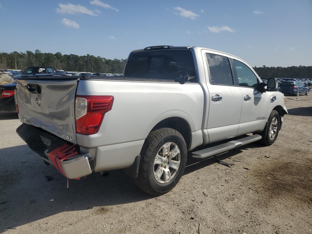 2017 Nissan Titan VIN 1N6AA1E63HN531998 Copart auction photo, front end / rear end damage thumbnail 3