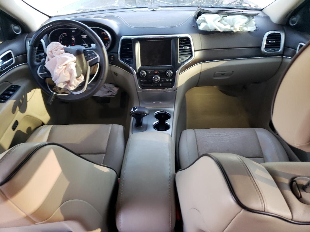 2014 Jeep Grand Cherokee VIN 1C4RJFCM2EC556953 Copart auction photo, front end damage thumbnail 8