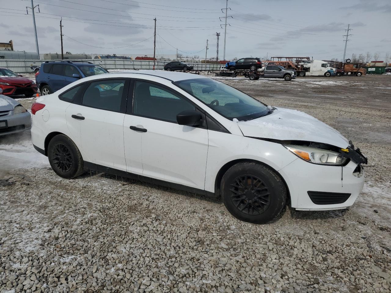 2017 Ford Focus VIN 1FADP3E27HL275907 Copart auction photo, front end damage thumbnail 4
