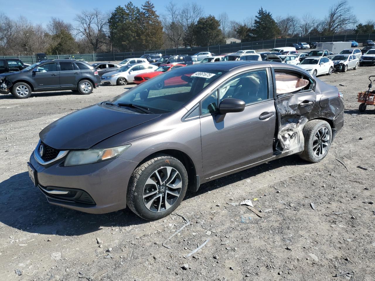 2015 Honda Civic VIN 19XFB2F83FE037671