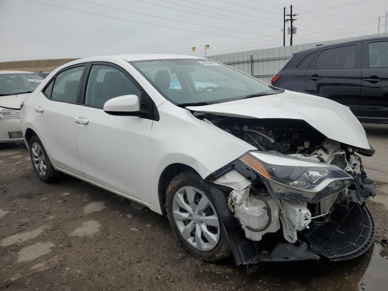 2016 Toyota Corolla VIN 2T1BURHE9GC597814 Copart auction photo, front end / minor dent/scratches damage thumbnail 4