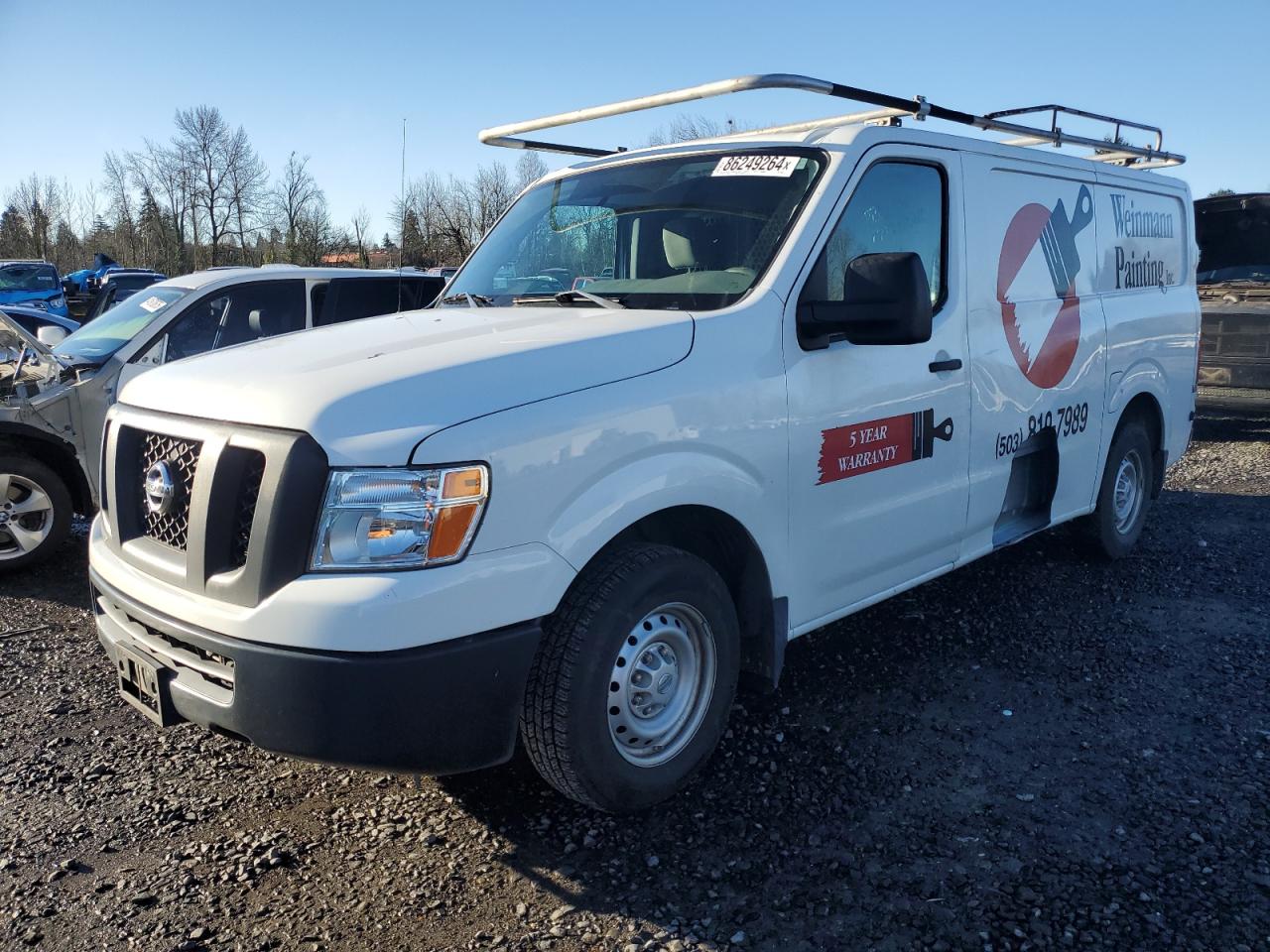 2016 Nissan NV VIN 1N6BF0KM2GN809503