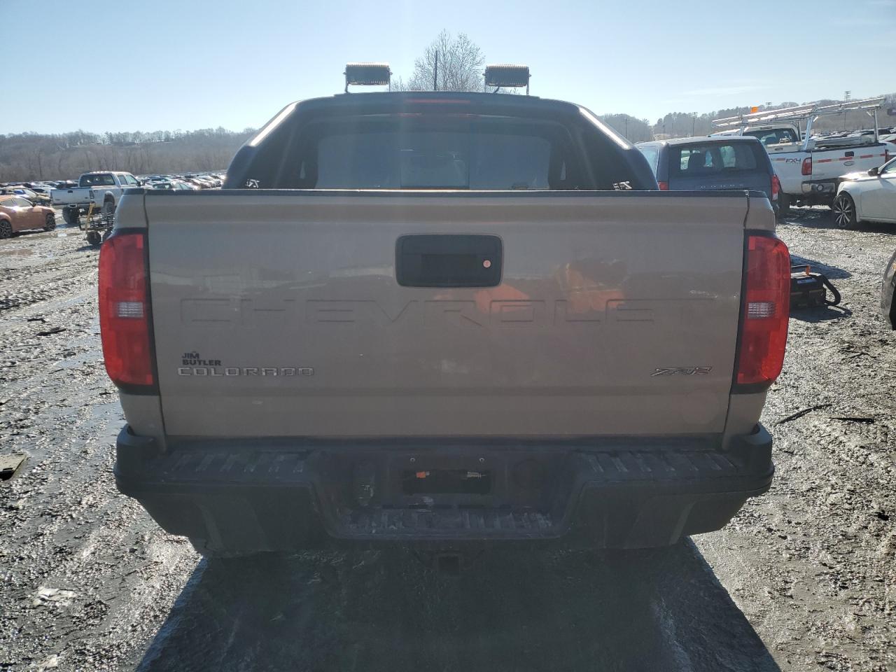 2022 Chevrolet Colorado VIN 1GCGTEEN9N1220309 Copart auction photo, front end damage thumbnail 6