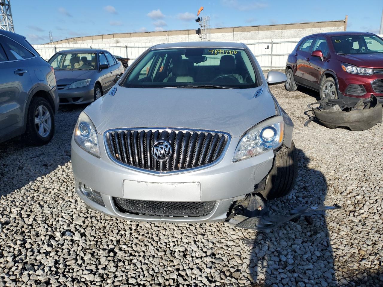 2013 Buick Verano VIN 1G4PP5SK5D4140366 Copart auction photo, front end damage thumbnail 5