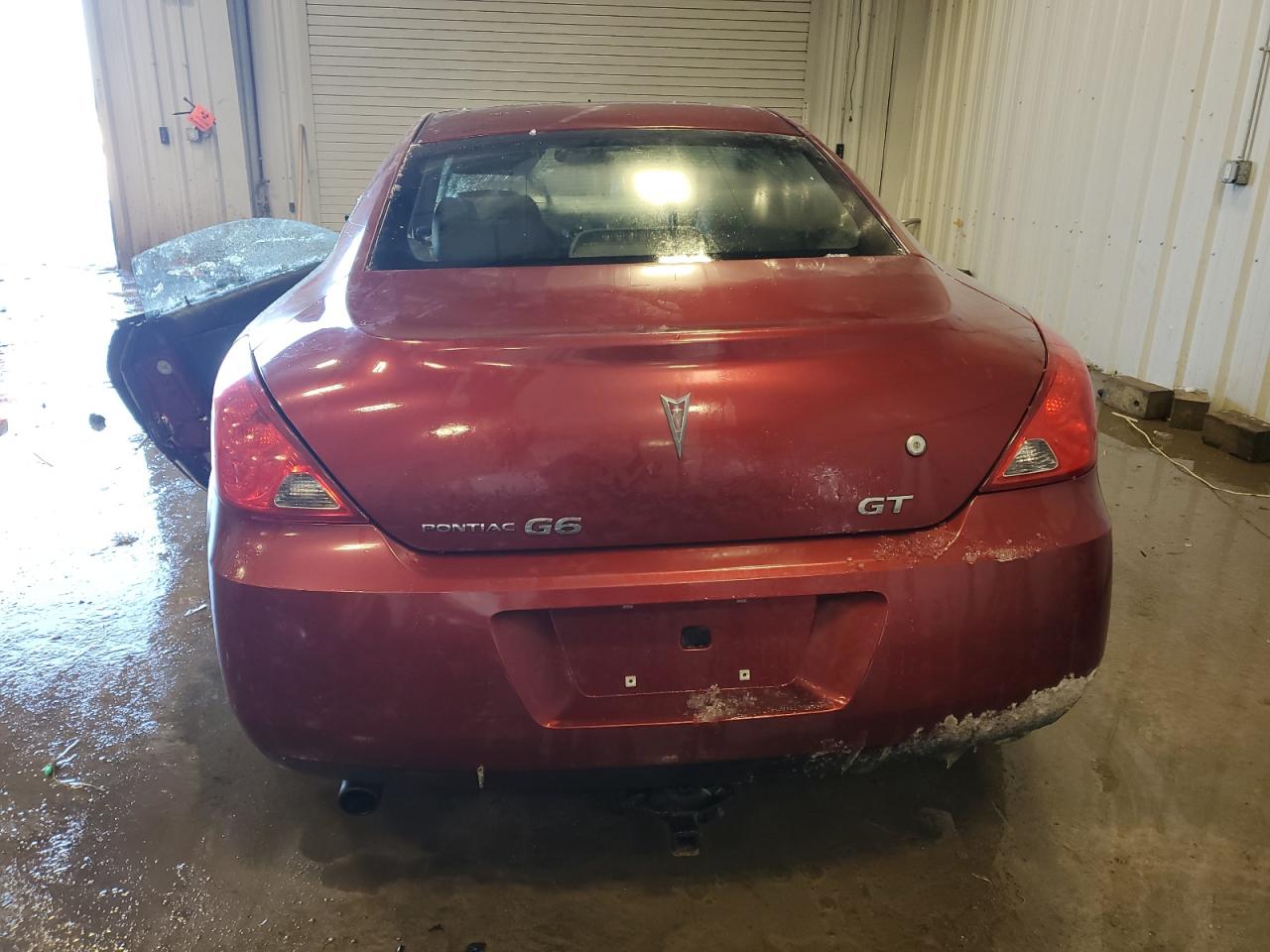 2008 Pontiac G6 VIN 1G2ZH17N684140473 Copart auction photo, front end / side damage thumbnail 6