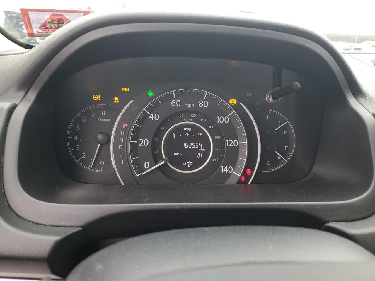 2013 Honda CR-V VIN 5J6RM3H37DL012947 Copart auction photo, minor dent/scratches damage thumbnail 9