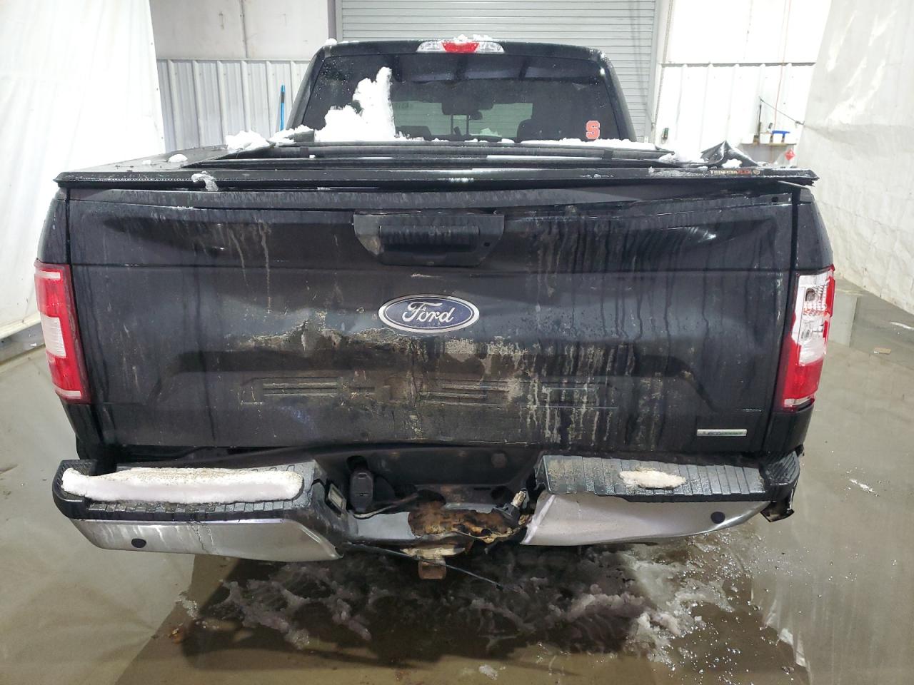 2018 Ford F-150 VIN 1FTFW1EG0JFC71627 Copart auction photo, rear end damage thumbnail 6