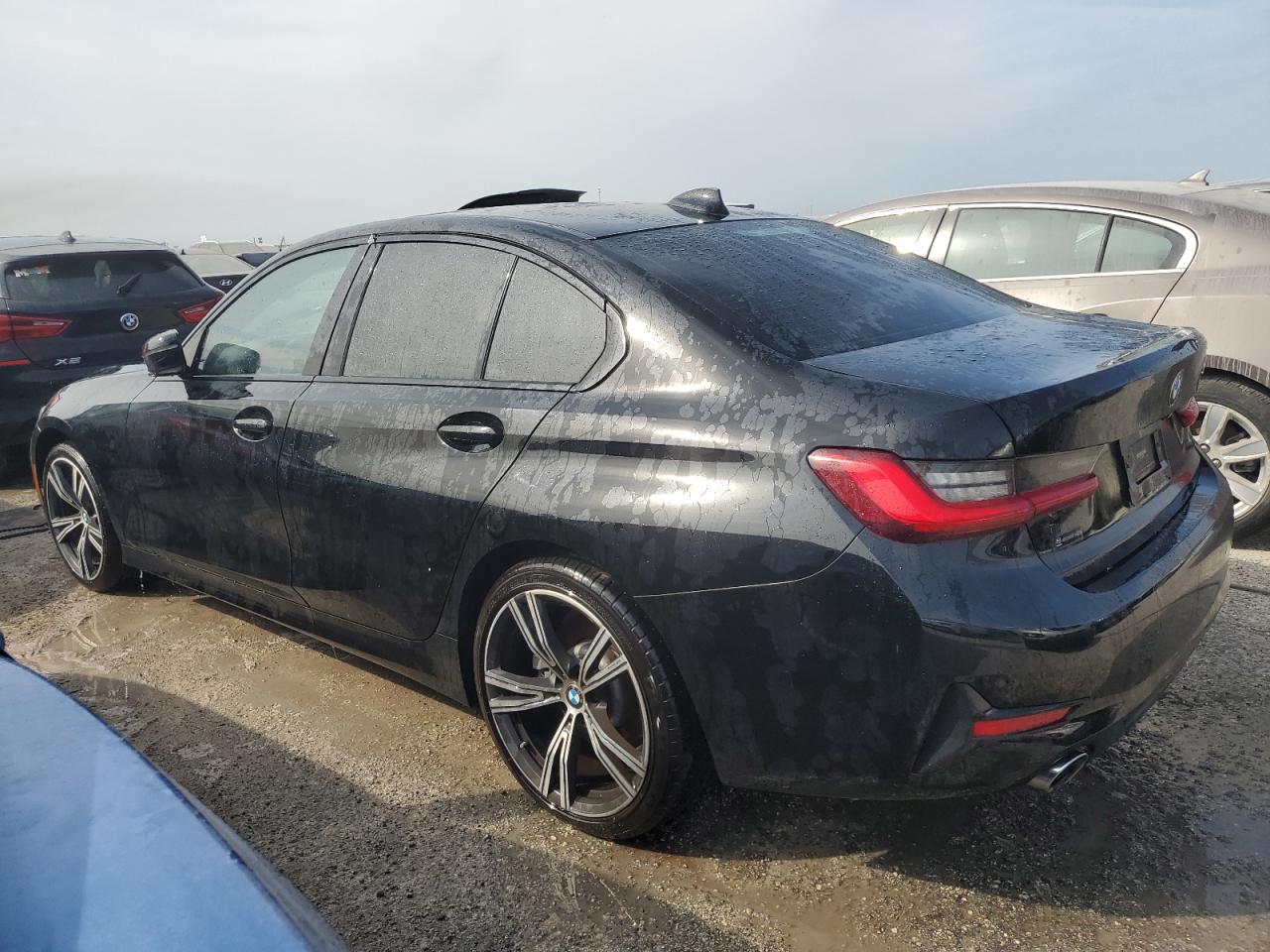 2019 BMW 3er VIN 3MW5R1J59K8A03917 Copart auction photo, water/flood damage thumbnail 2