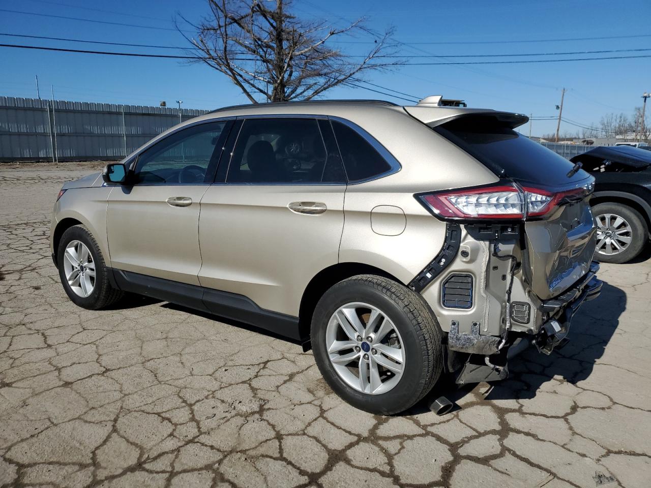 2018 Ford Edge VIN 2FMPK3J86JBC09771 Copart auction photo, rear end / frame damage damage thumbnail 2