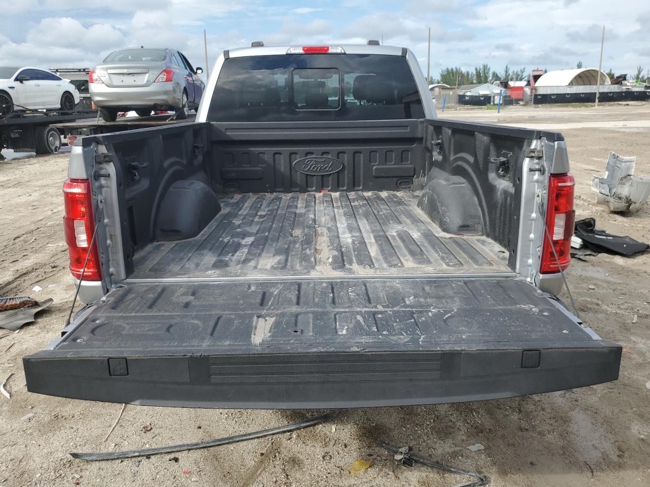 2021 Ford F-150 VIN 1FTEX1C82MKD83541 Copart auction photo, front end / minor dent/scratches damage thumbnail 6