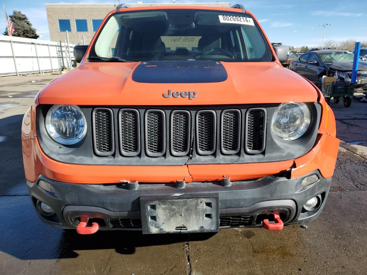2015 Jeep Renegade VIN ZACCJBCT0FPB71357 Copart auction photo, front end / minor dent/scratches damage thumbnail 5