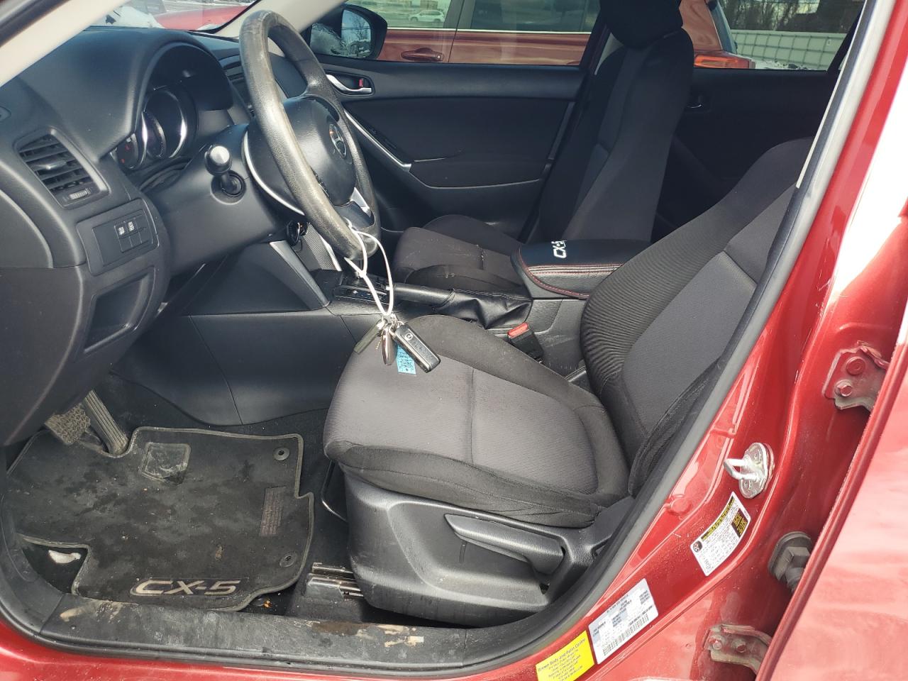 2013 Mazda CX-5 VIN JM3KE4BE4D0120911 Copart auction photo, side damage thumbnail 7