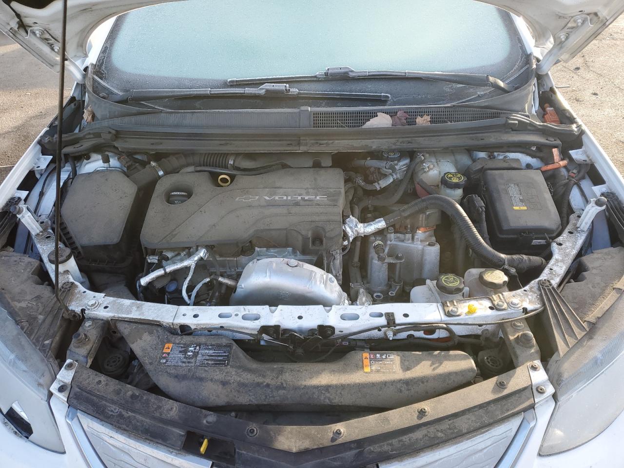 2017 Chevrolet Volt VIN 1G1RD6S52HU207414 Copart auction photo, front end / side damage thumbnail 11