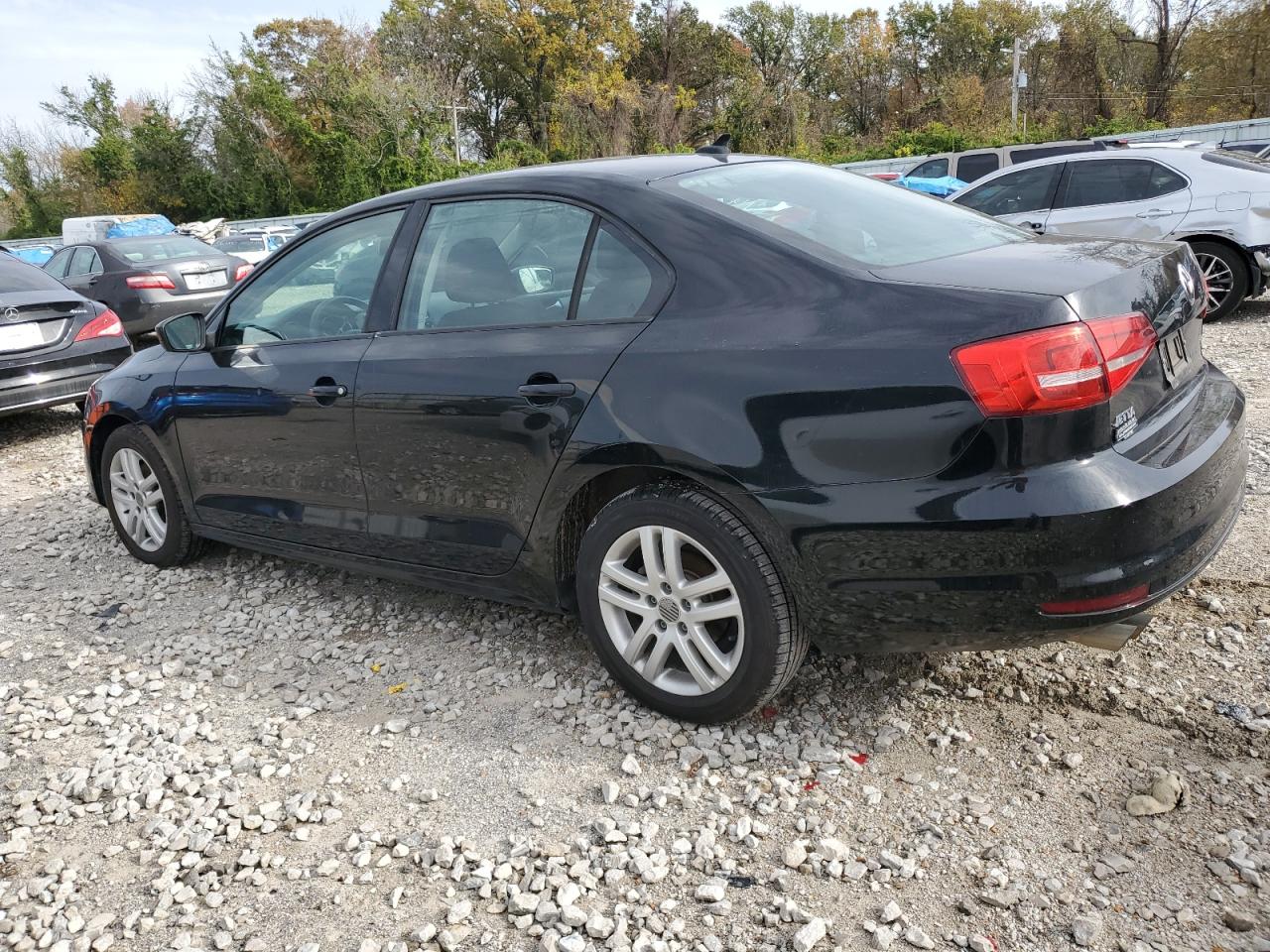2015 Volkswagen Jetta VIN 3VW3A7AJ5FM211403 Copart auction photo, hail damage thumbnail 2