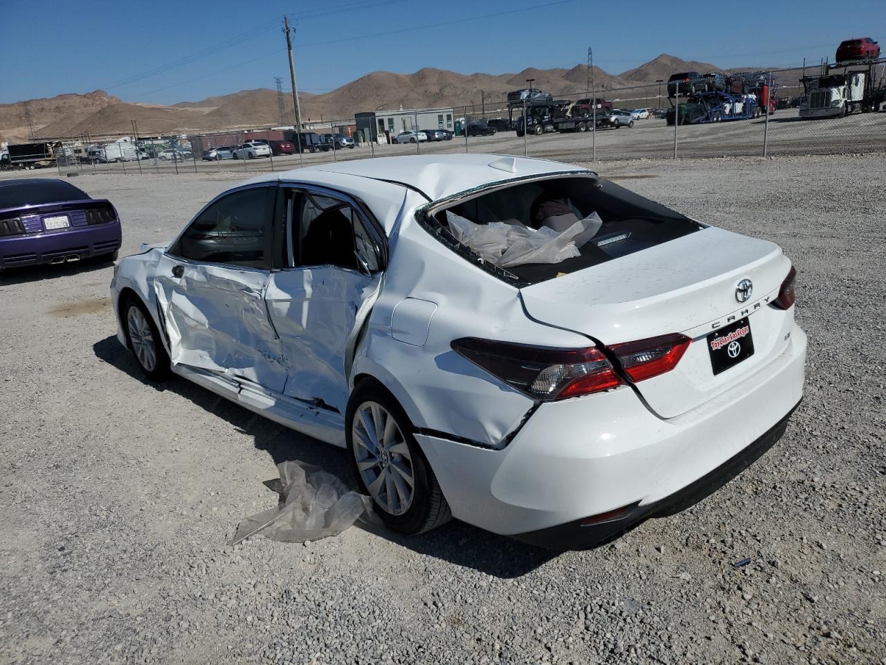 2023 Toyota Camry VIN 4T1C11AK7PU160066 Copart auction photo, all over damage thumbnail 2