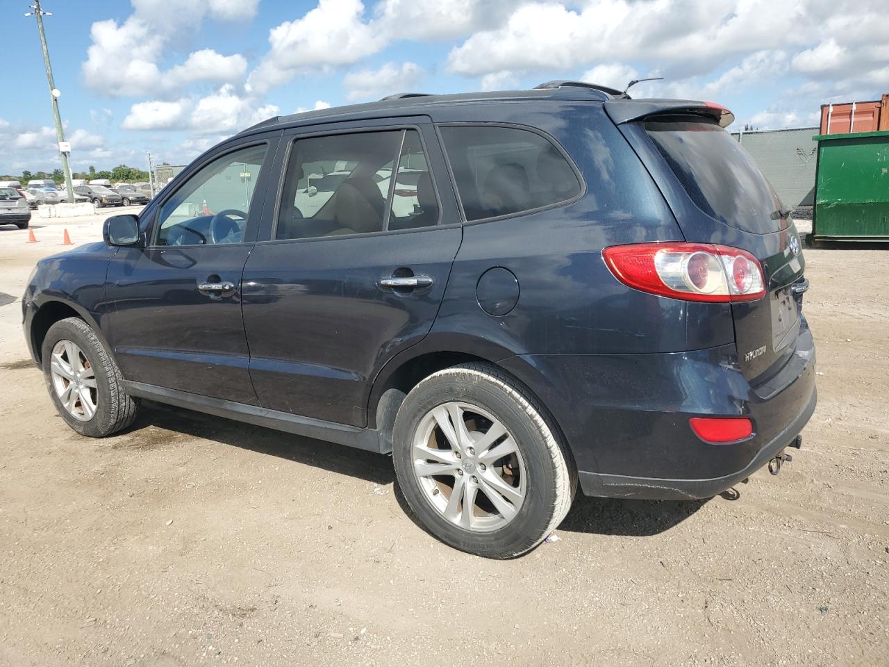 2010 Hyundai Santa Fe VIN 5NMSK3AB8AH339644 Copart auction photo, side damage thumbnail 2