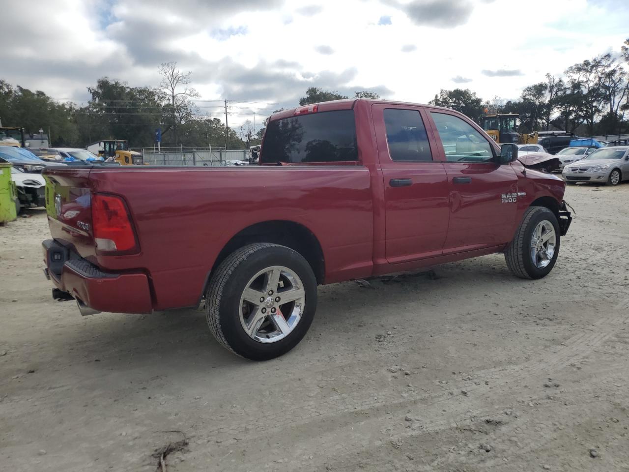 2015 RAM 1500 VIN 1C6RR7FT8FS599709 Copart auction photo, front end damage thumbnail 3