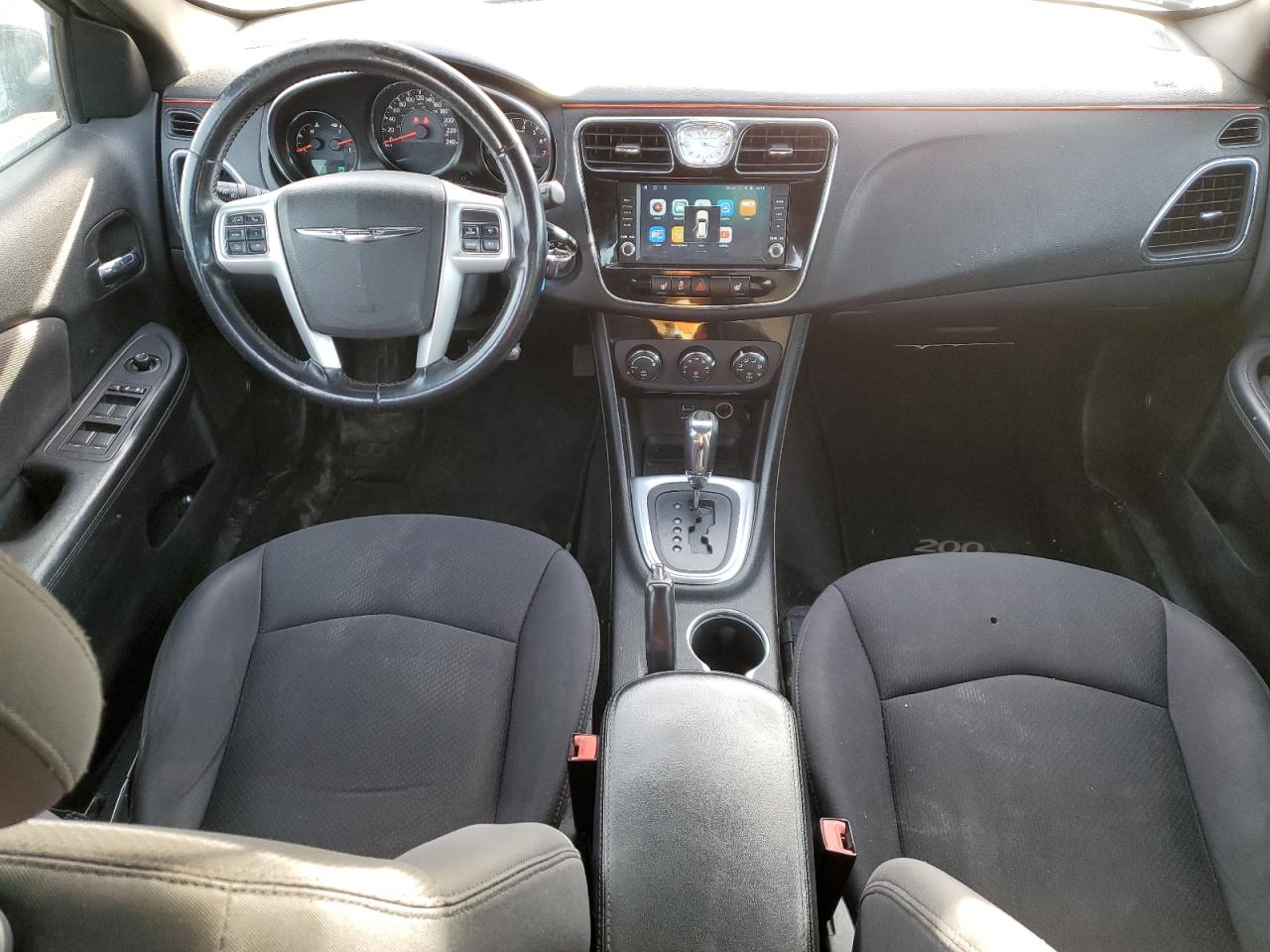 2013 Chrysler 200 VIN 1C3CCBBB9DN697051 Copart auction photo, hail / front end damage thumbnail 8