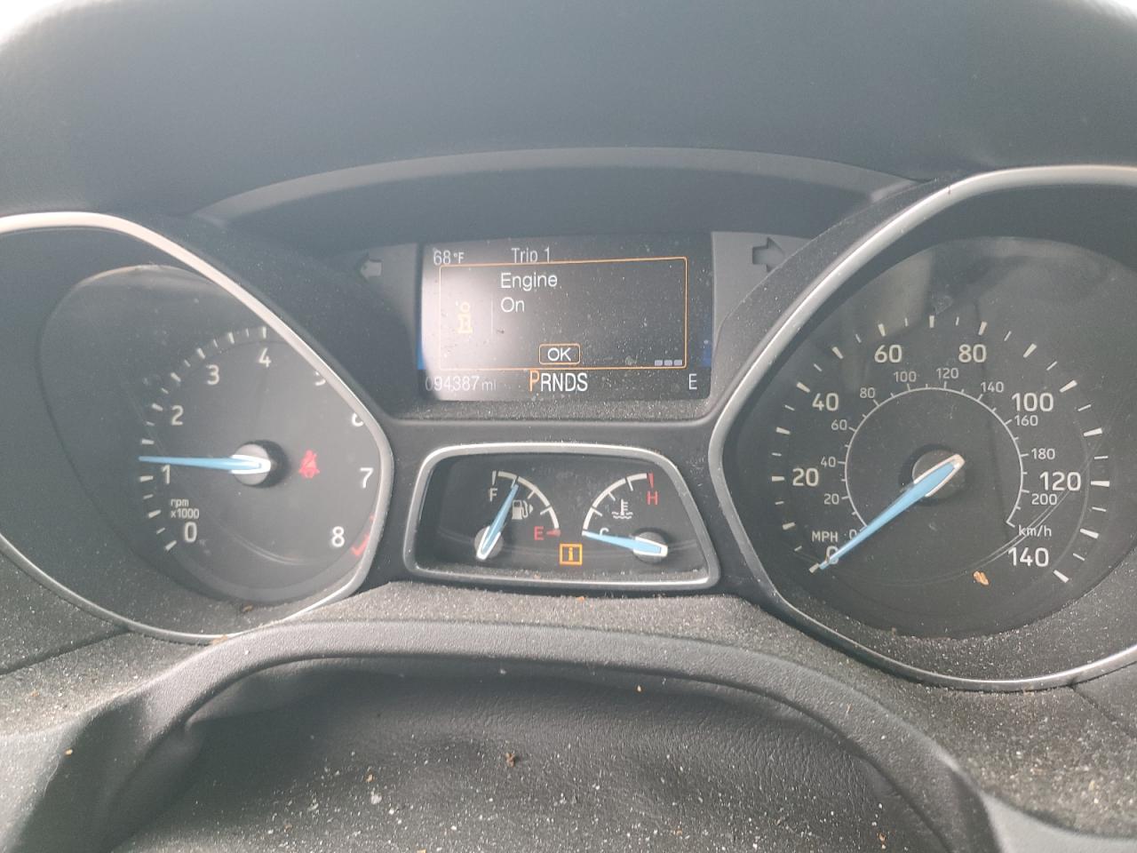 2016 Ford Focus VIN 1FADP3N28GL239268 Copart auction photo, rear end damage thumbnail 9