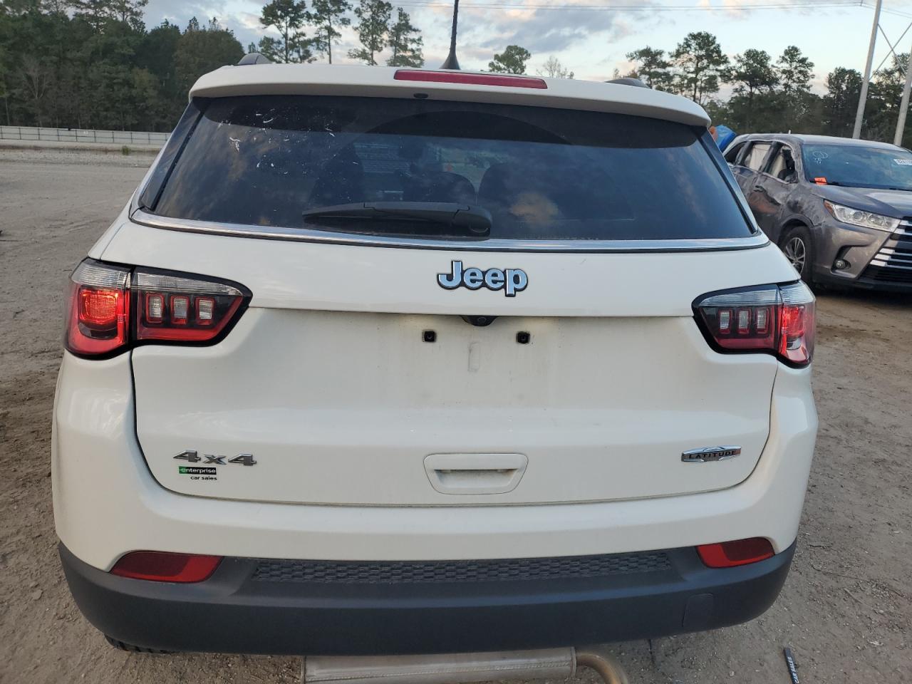 2021 Jeep Compass VIN 3C4NJDBB9MT601697 Copart auction photo, front end damage thumbnail 6
