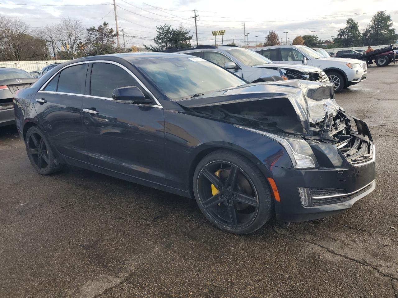 2018 Cadillac ATS VIN 1G6AK5SS0J0107368 Copart auction photo, front end damage thumbnail 4
