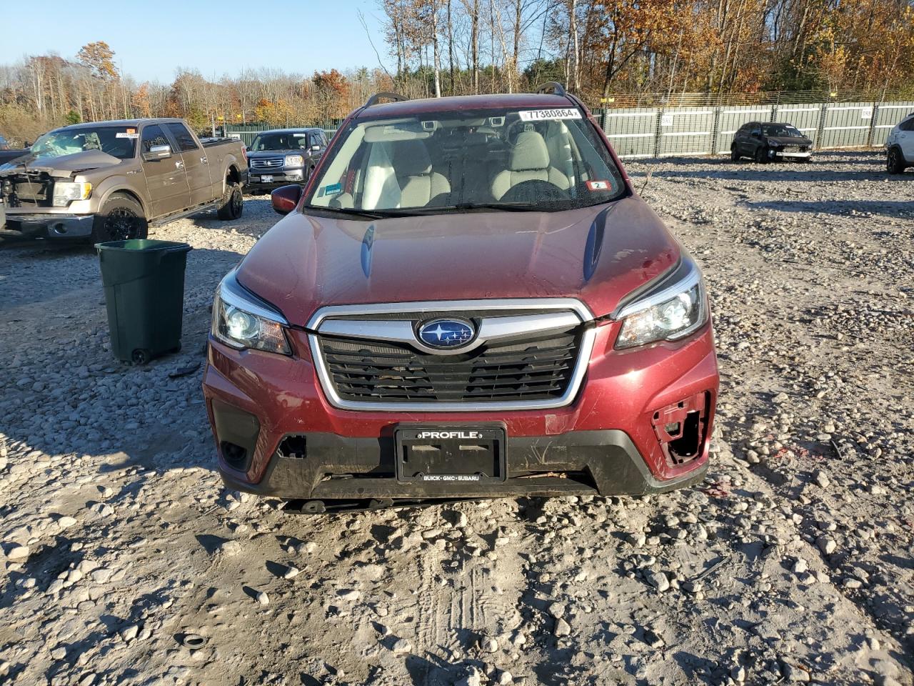 2020 Subaru Forester VIN JF2SKAJC0LH610229 Copart auction photo, rollover damage thumbnail 5