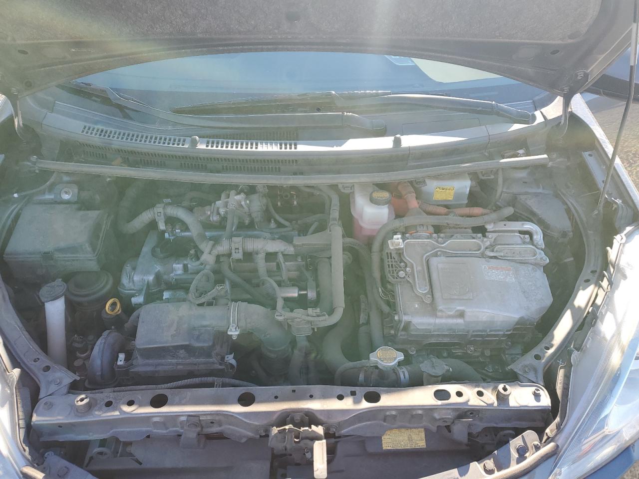 2015 Toyota Prius VIN JTDKDTB38F1089793 Copart auction photo, rear end damage thumbnail 11