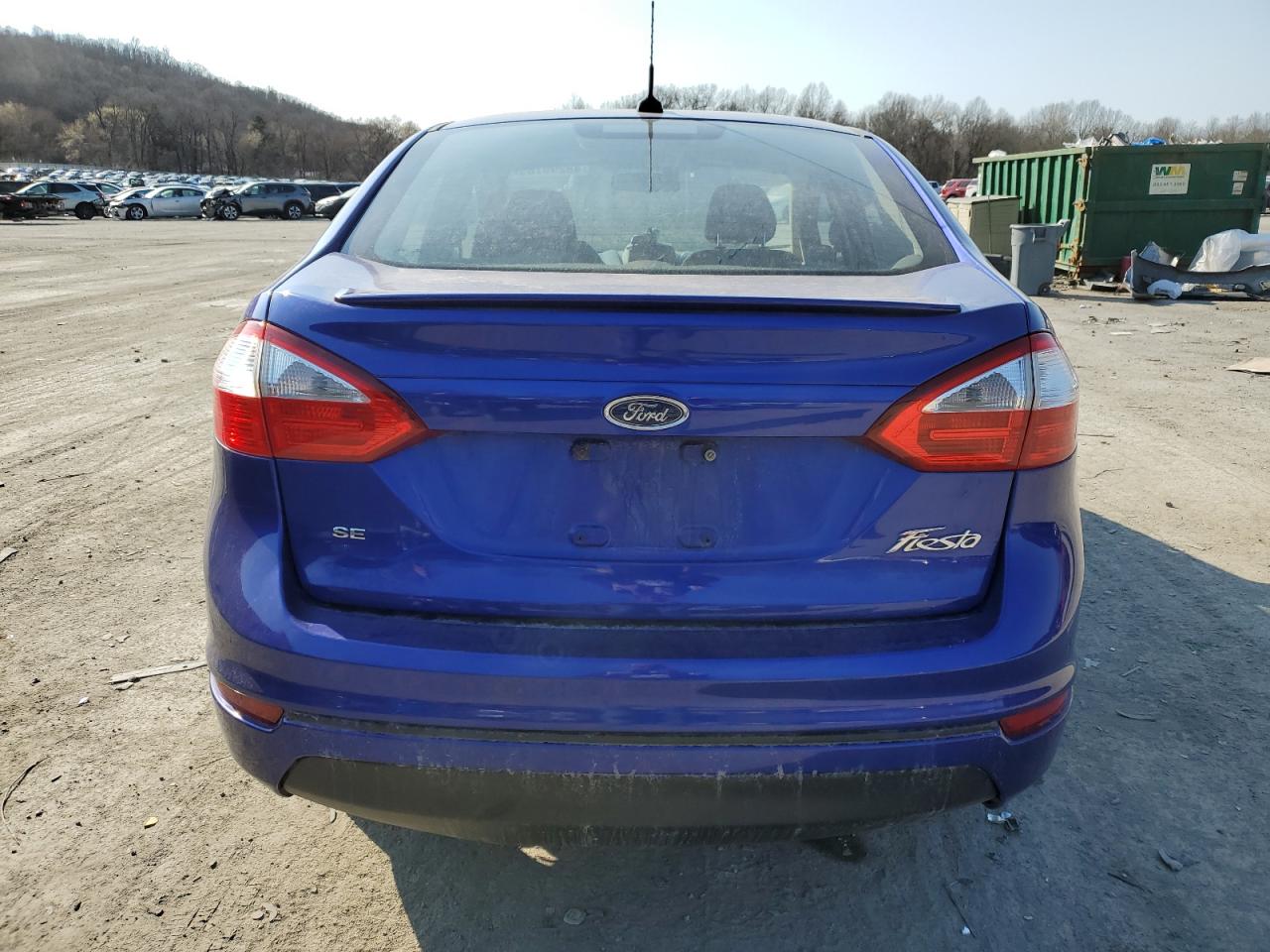 2014 Ford Fiesta VIN 3FADP4BJ8EM153715 Copart auction photo, front end / side damage thumbnail 6