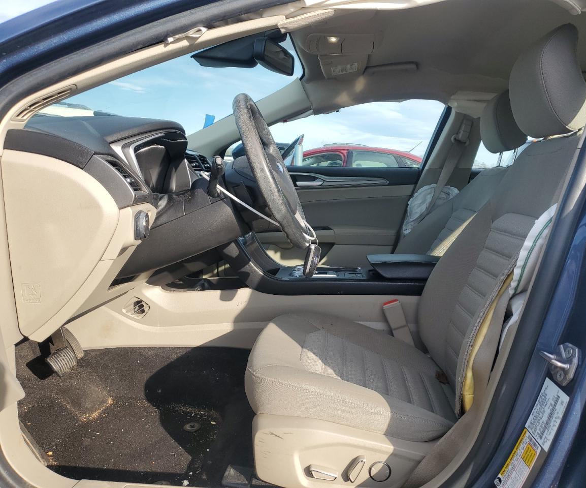 2019 Ford Fusion VIN 3FA6P0HD1KR194740 Copart auction photo, front end / rear end damage thumbnail 7