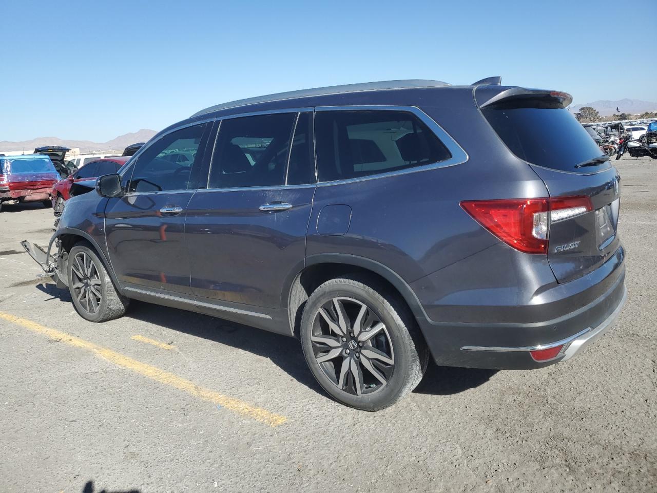 2019 Honda Pilot VIN 5FNYF5H61KB020222 Copart auction photo, front end damage thumbnail 2