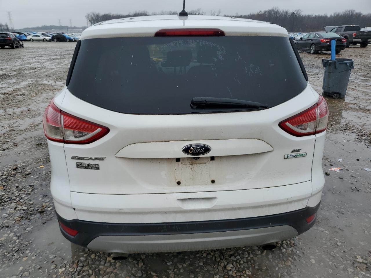 2015 Ford Escape VIN 1FMCU0GX3FUC65545 Copart auction photo, side damage thumbnail 6