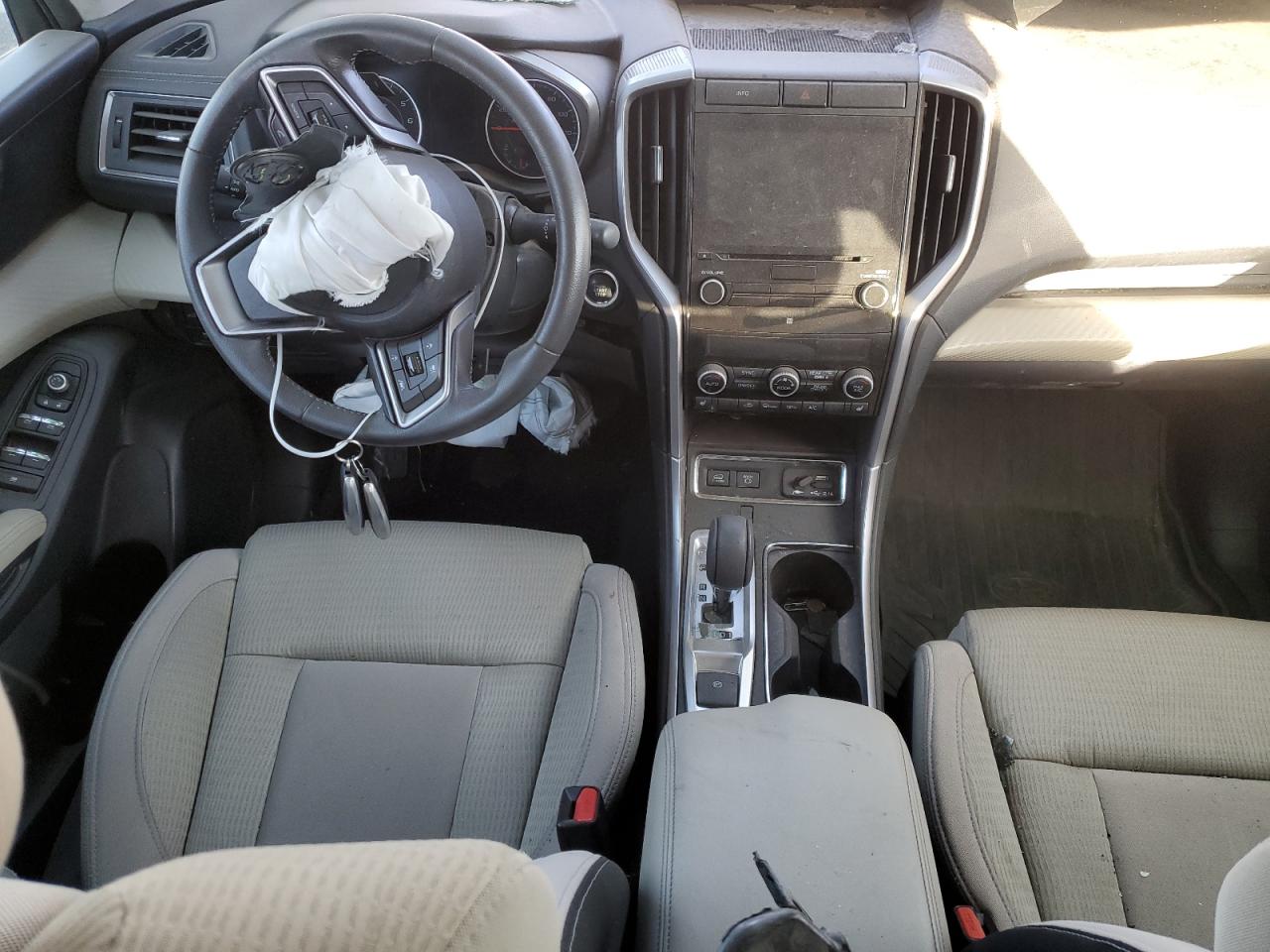 2019 Subaru Ascent VIN 4S4WMAFD8K3467100 Copart auction photo, front end / burn damage thumbnail 8