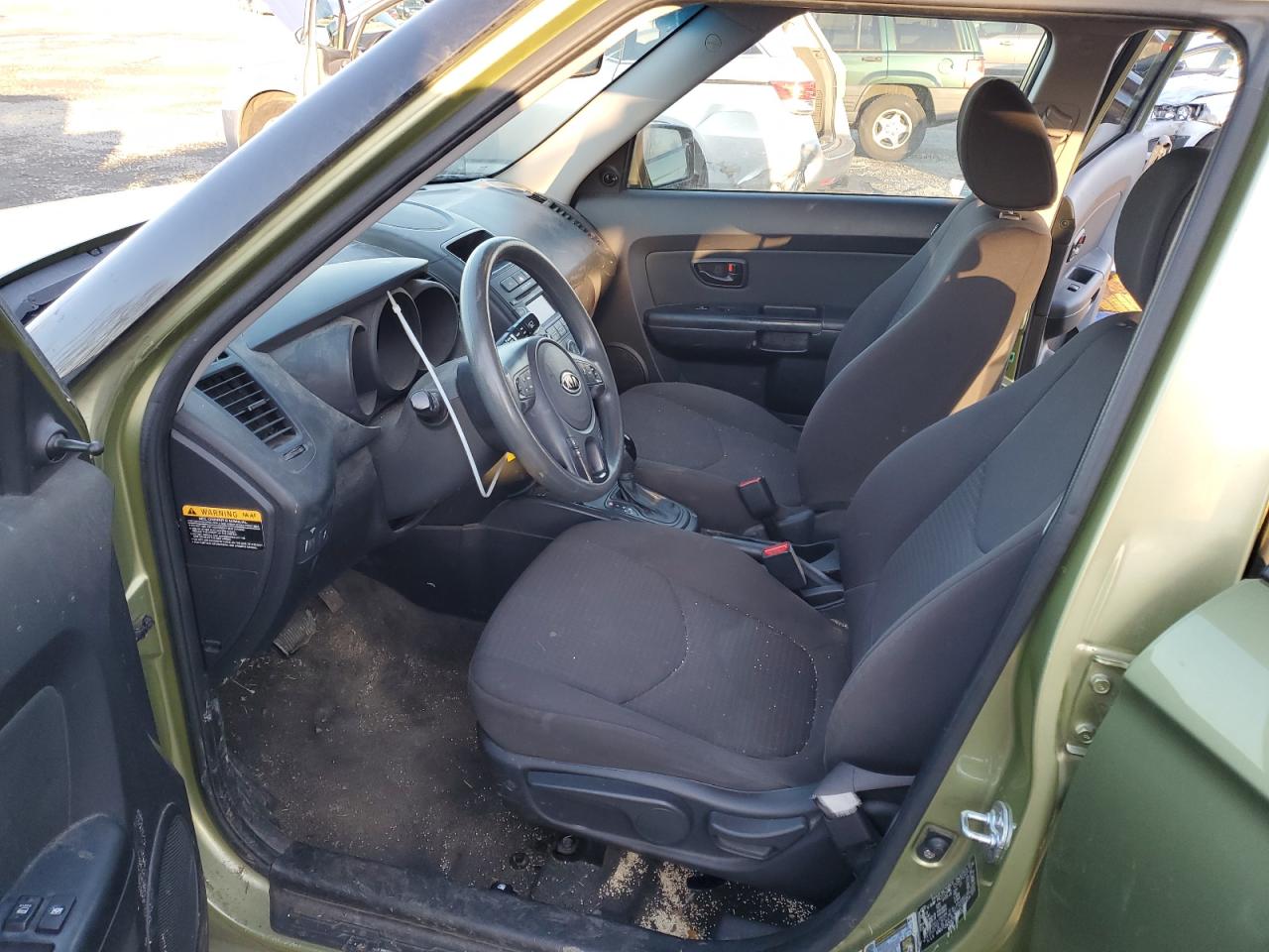 2012 KIA Soul VIN KNDJT2A50C7448851 Copart auction photo, front end damage thumbnail 7