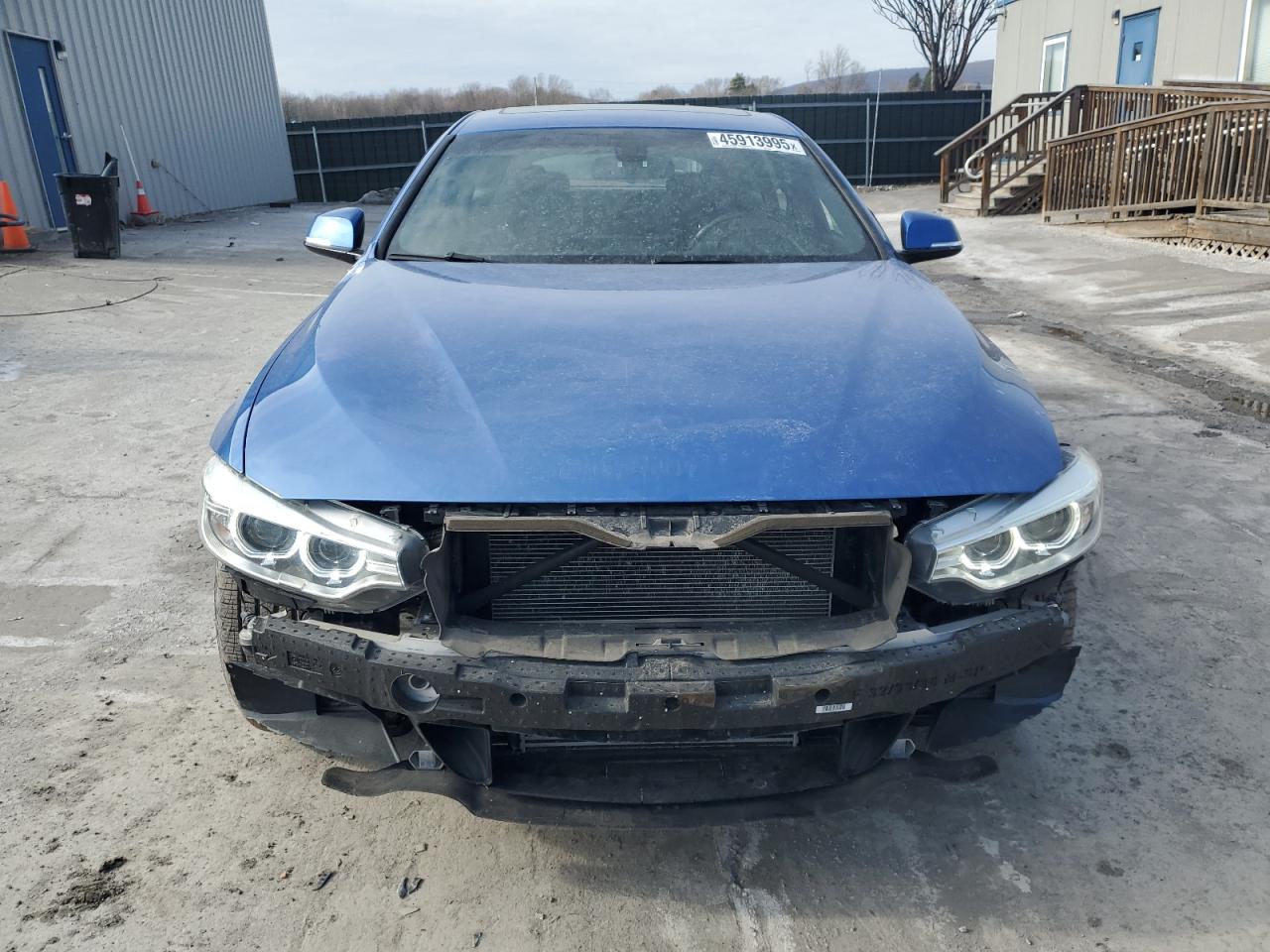 2016 BMW 4er VIN WBA4C9C50GG135644 Copart auction photo, vandalism / side damage thumbnail 5