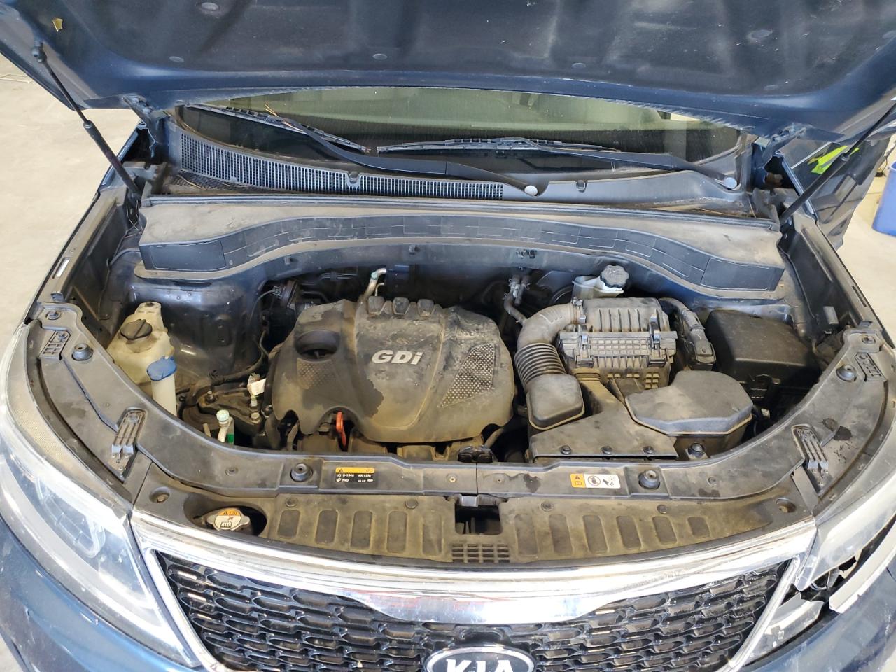 2014 KIA Sorento VIN 5XYKT4A64EG432862 Copart auction photo, front end damage thumbnail 13