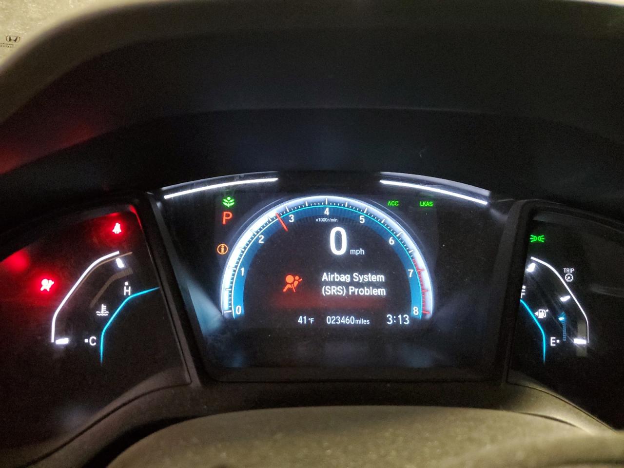 2020 Honda Civic VIN 19XFC2F65LE028140 Copart auction photo, rear end / undercarriage damage thumbnail 9