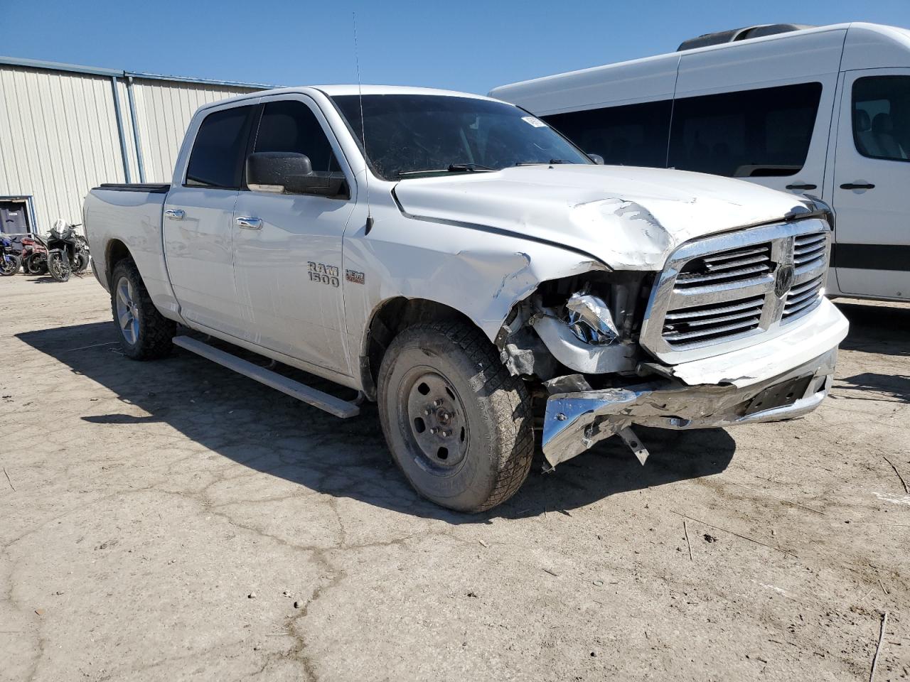 2017 RAM 1500 VIN 1C6RR7TT8HS822368 Copart auction photo, front end damage thumbnail 4