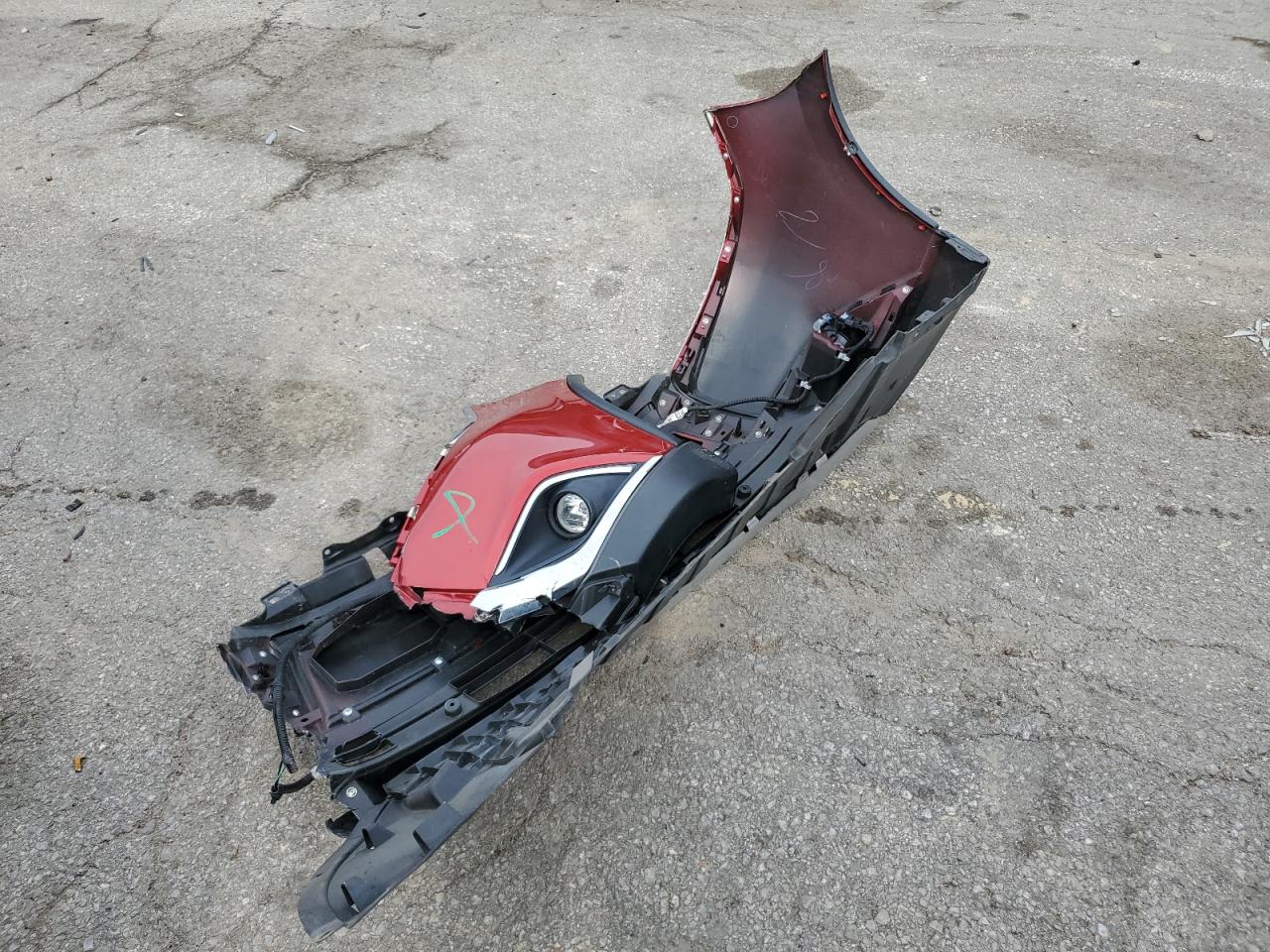 2018 Mitsubishi Outlander VIN JA4AD3A33JZ059697 Copart auction photo, front end / side damage thumbnail 13