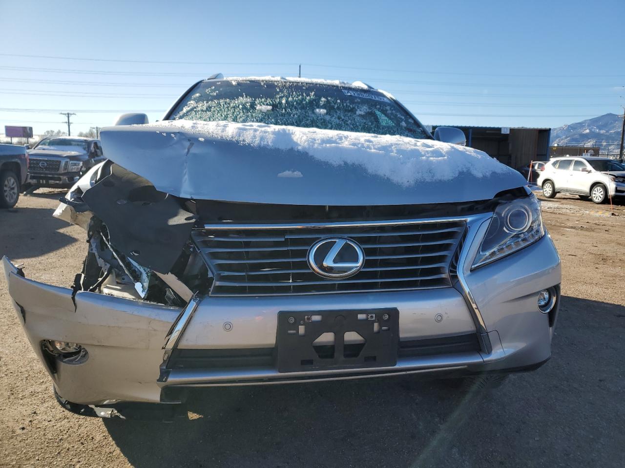 2015 Lexus RX VIN 2T2BK1BA0FC280656 Copart auction photo, front end / rear end damage thumbnail 5