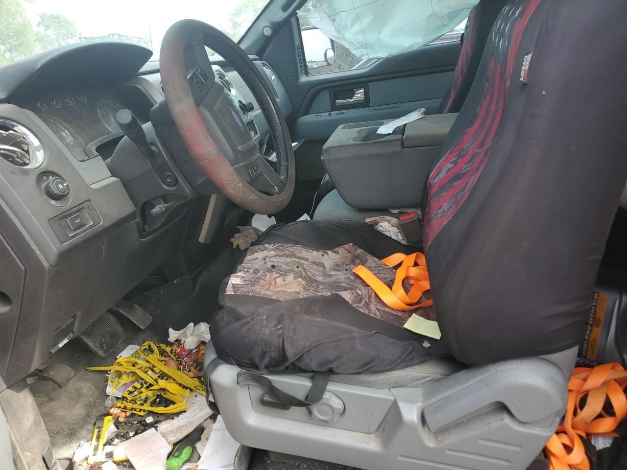 2012 Ford F-150 VIN 1FTFX1ET1CFA74141 Copart auction photo, all over damage thumbnail 7
