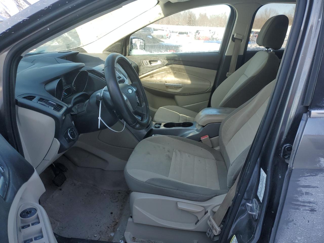 2013 Ford Escape VIN 1FMCU0GX0DUD14925 Copart auction photo, side / front end damage thumbnail 7