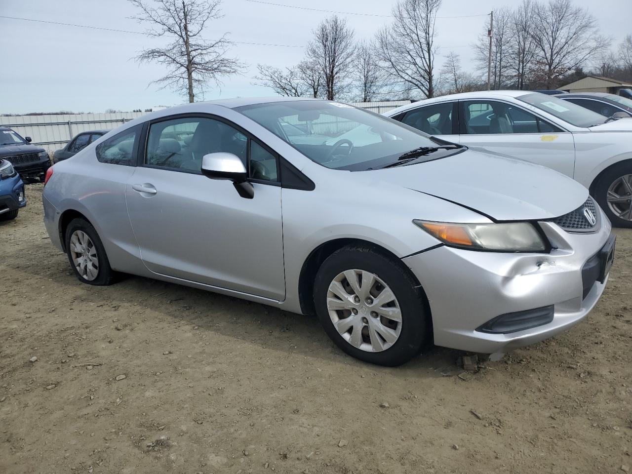 2012 Honda Civic VIN 2HGFG3B5XCH516013 Copart auction photo, normal wear damage thumbnail 4