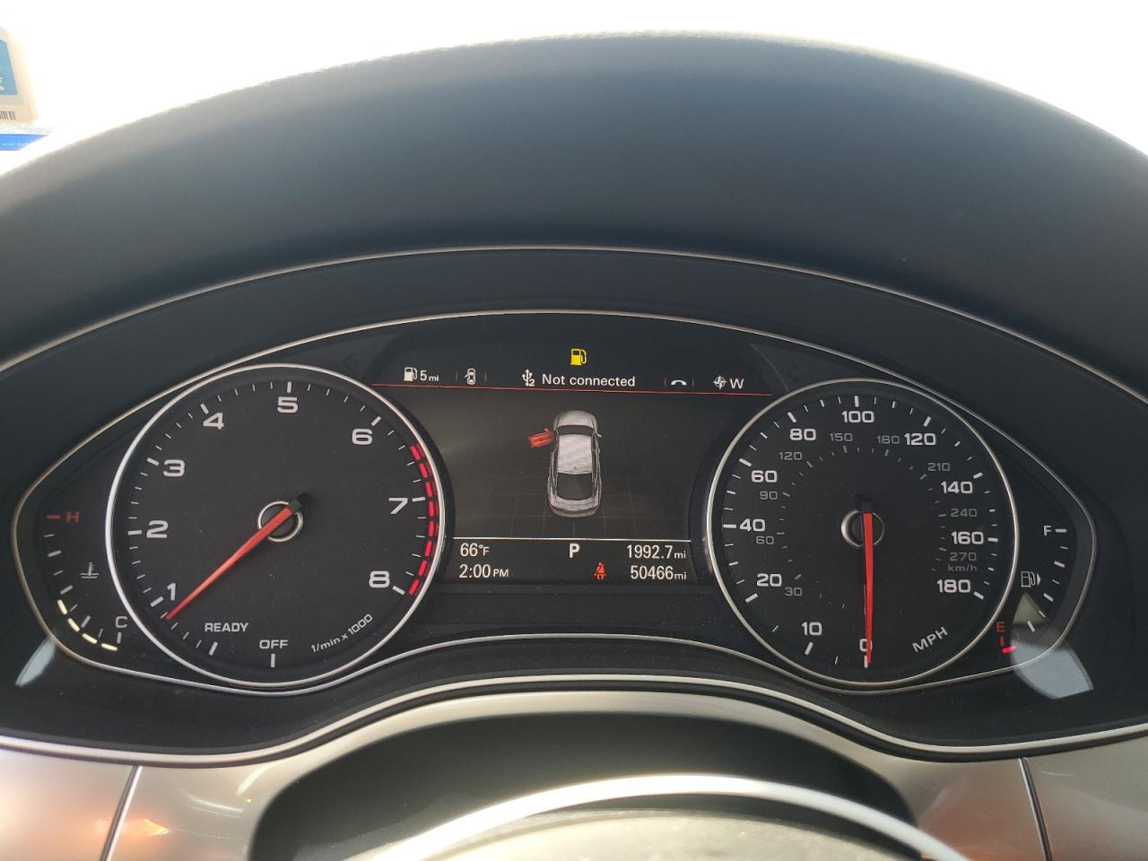 2016 Audi A7 VIN WAU2GAFC5GN090283 Copart auction photo, side damage thumbnail 9