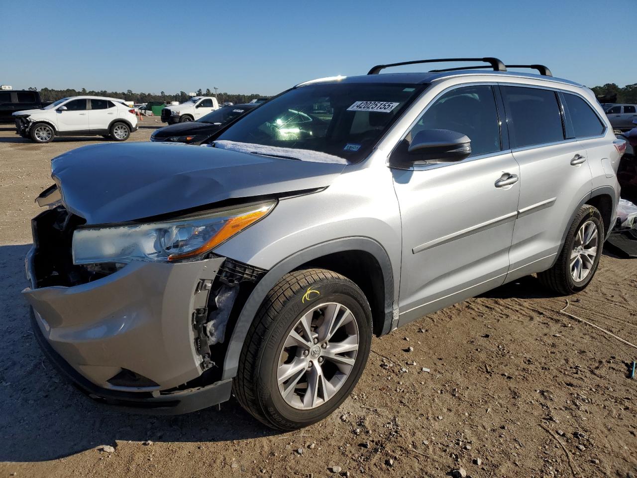 2015 Toyota Highlander VIN 5TDKKRFH7FS110795