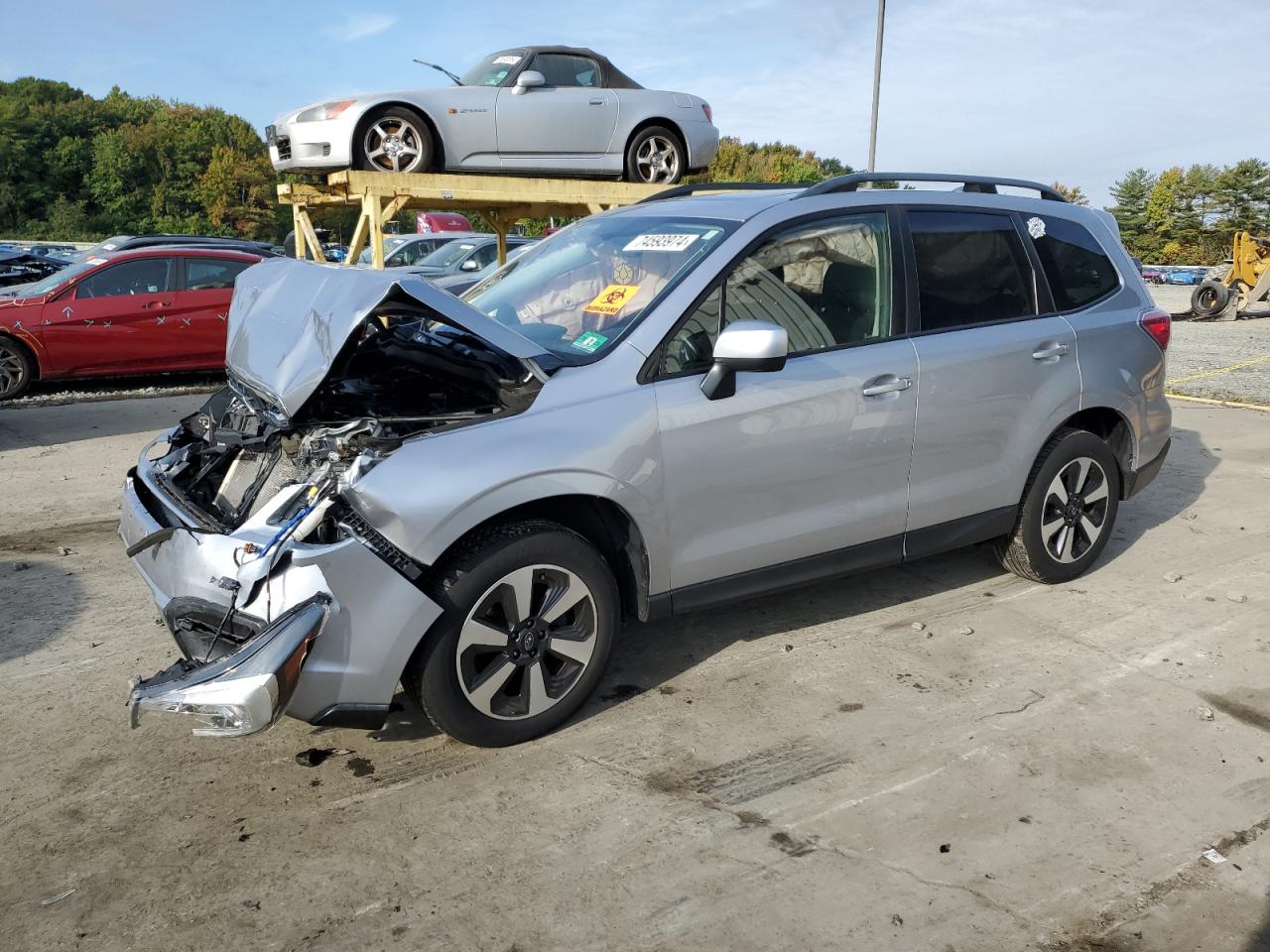 2018 Subaru Forester VIN JF2SJAEC1JH409224