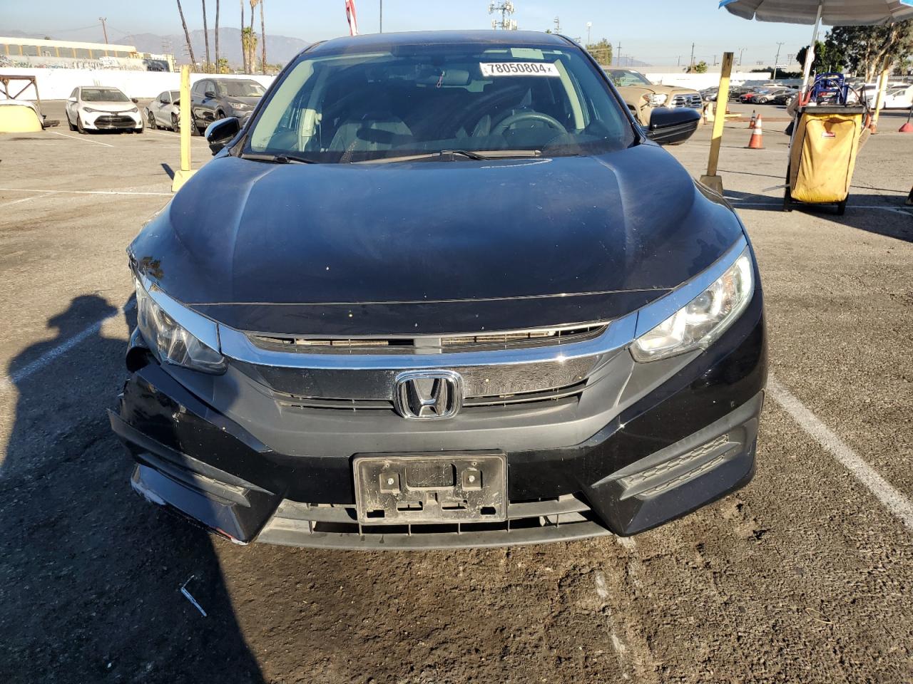 2018 Honda Civic VIN 2HGFC2F59JH562767 Copart auction photo, front end / side damage thumbnail 5