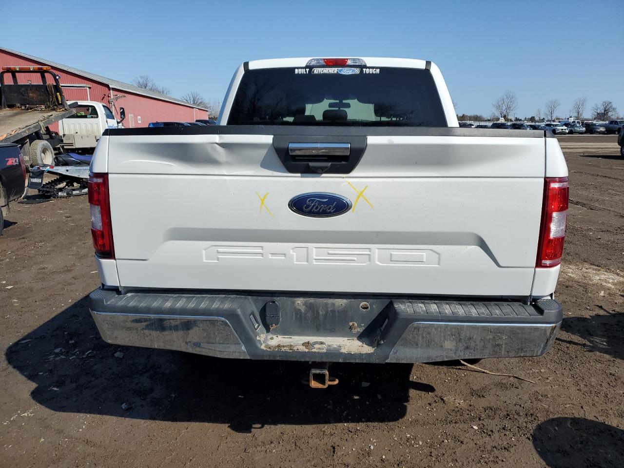 2019 Ford F-150 VIN 1FTEW1E59KFD06211 Copart auction photo, front end / rear end damage thumbnail 6