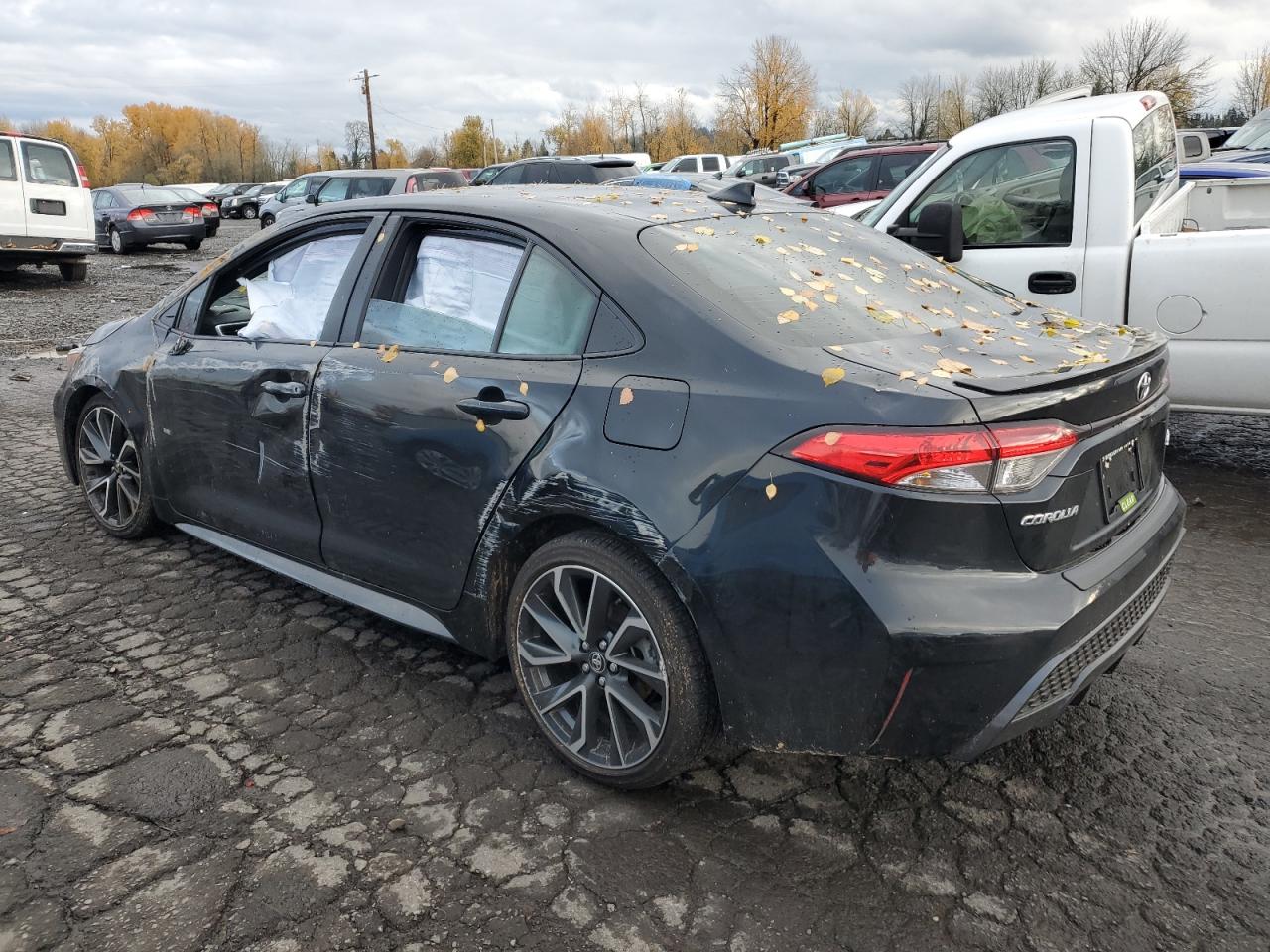 2022 Toyota Corolla VIN JTDP4MCE0NJ099602 Copart auction photo, side damage thumbnail 2