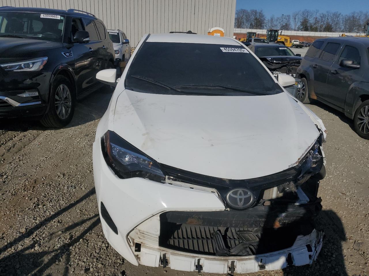 2017 Toyota Corolla VIN 5YFBURHE4HP596488 Copart auction photo, front end damage thumbnail 5