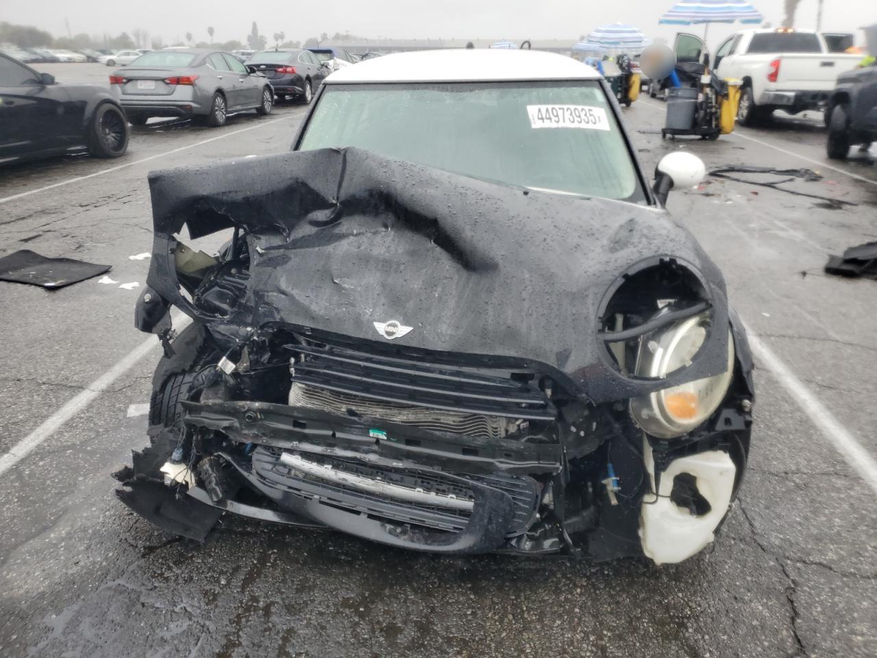 2013 MINI Cooper VIN WMWSU3C57DT683242 Copart auction photo, front end damage thumbnail 5